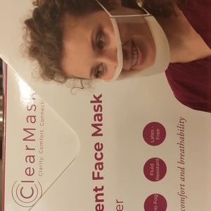 Transparent Face Mask by Clearmask EZ-Adjuster